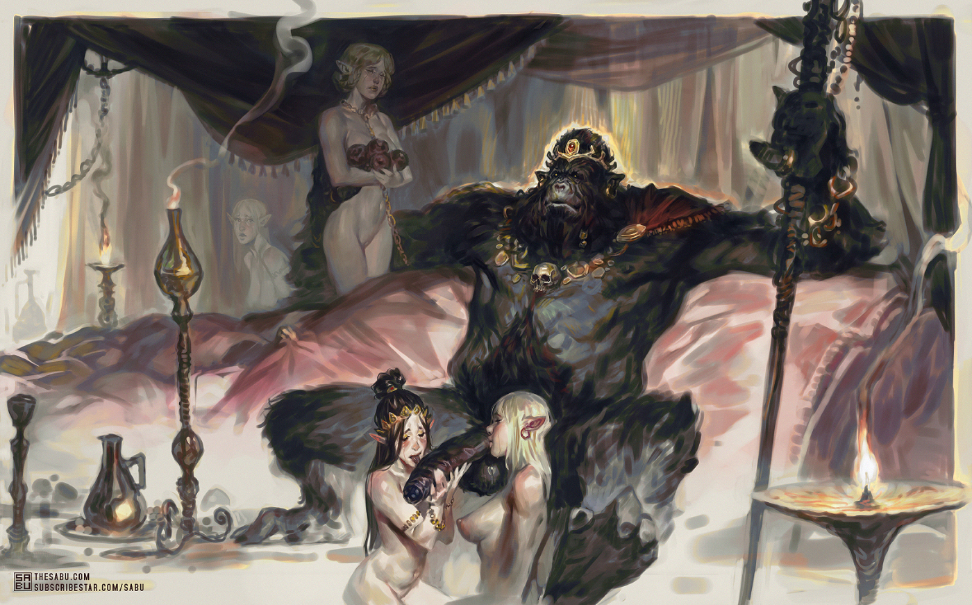 The Ape King’s Harem (OC)