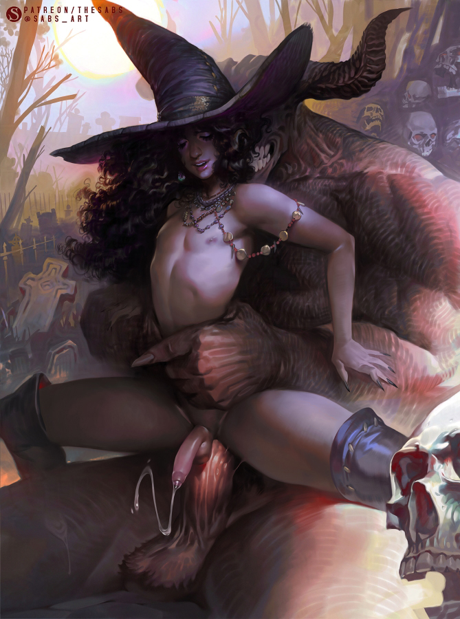 Witch boy and his pet Demon